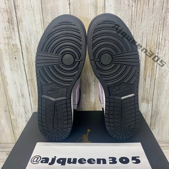 Air Jordan 1 Mid GS houndstooth - Picture 6 of 6